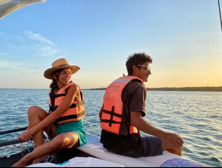Veleando Ando Cabanas Bacalar Exterior photo